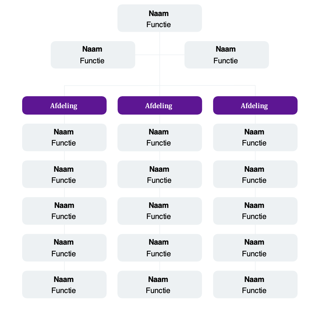 Organogram Bedrijf, Tips En Templates | Ondernemen Met Personeel